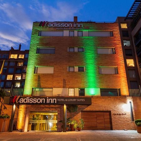 Hotel Madisson Inn Luxury By Geh Suites Bogotá Exteriér fotografie